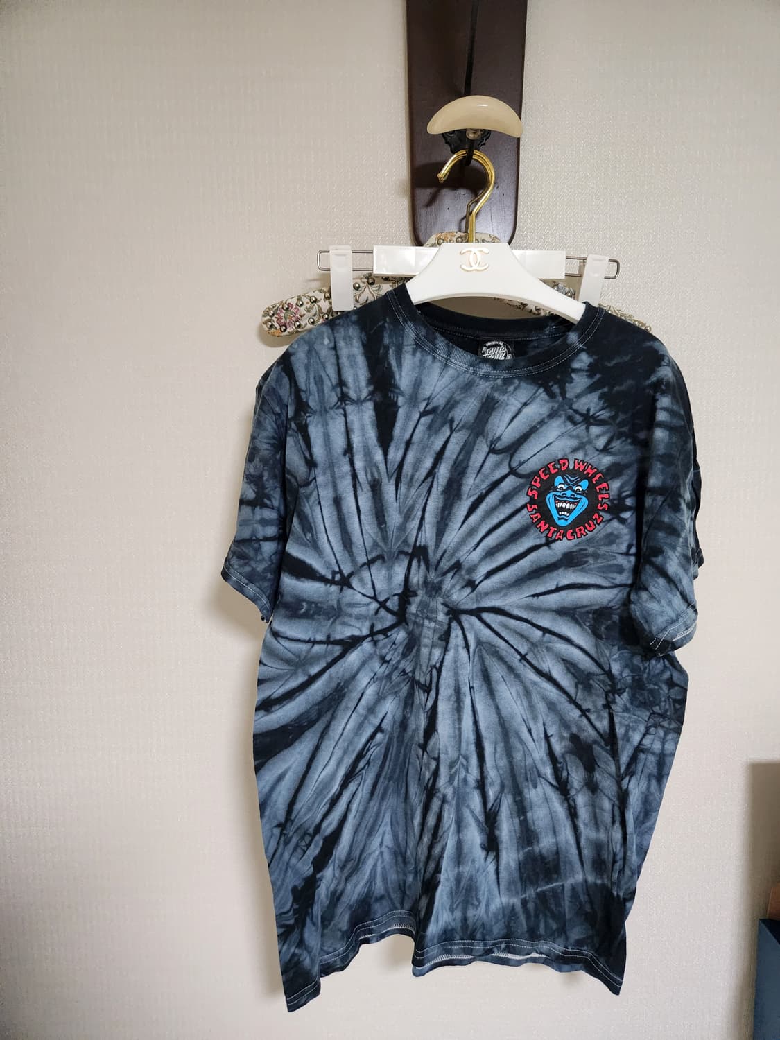 산타크루즈 반팔 타이다이 티셔츠 M 상품이미지1
