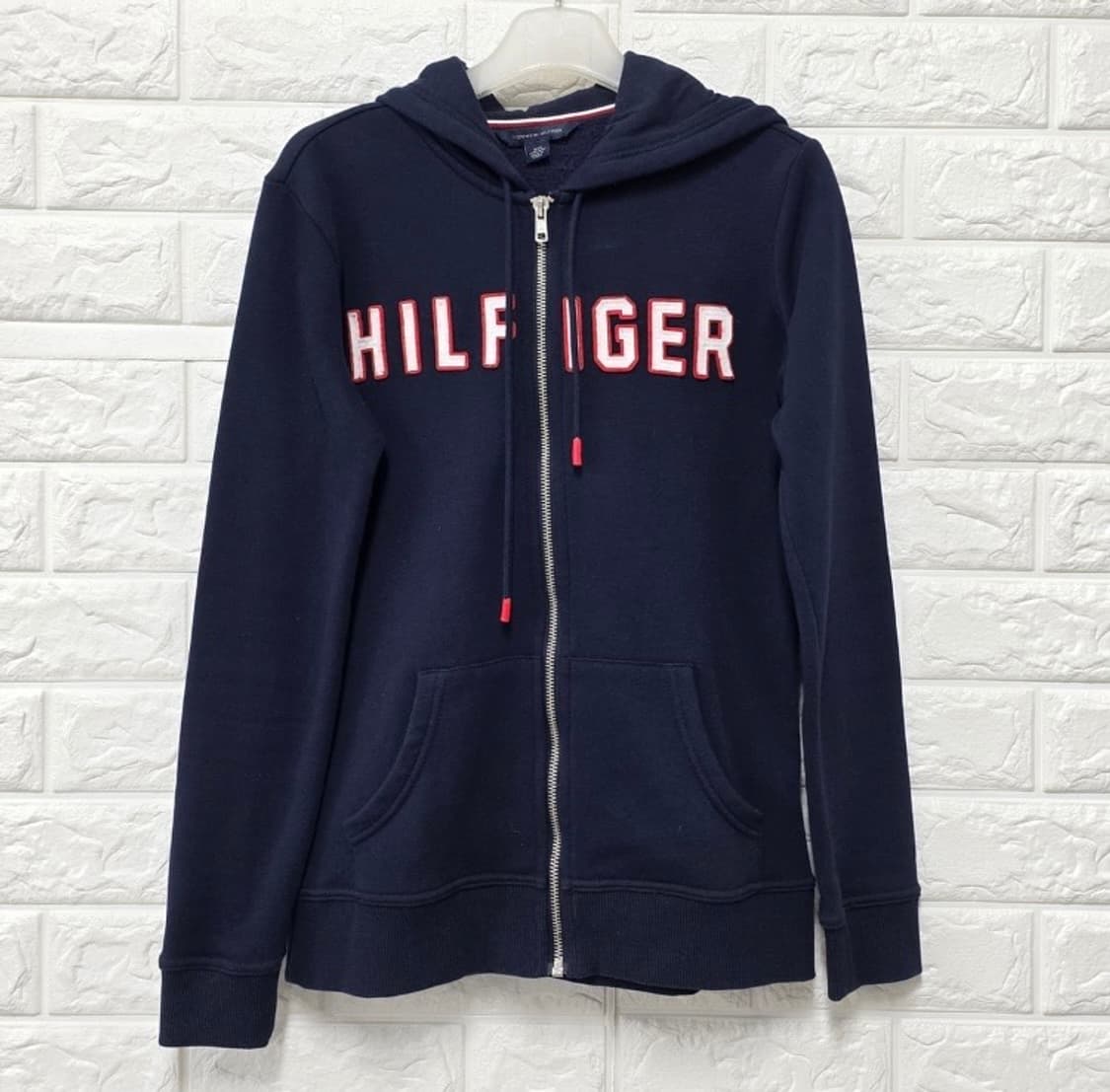 택포 // 타미힐피거 빅로고 후드집업 y2k 희귀 상품이미지1