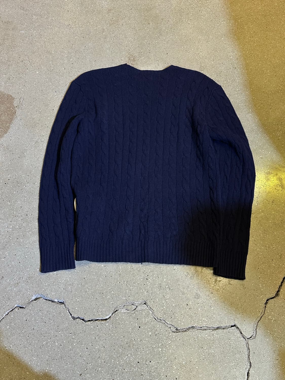 POLO 폴로 네이비 케이블니트 상품이미지6