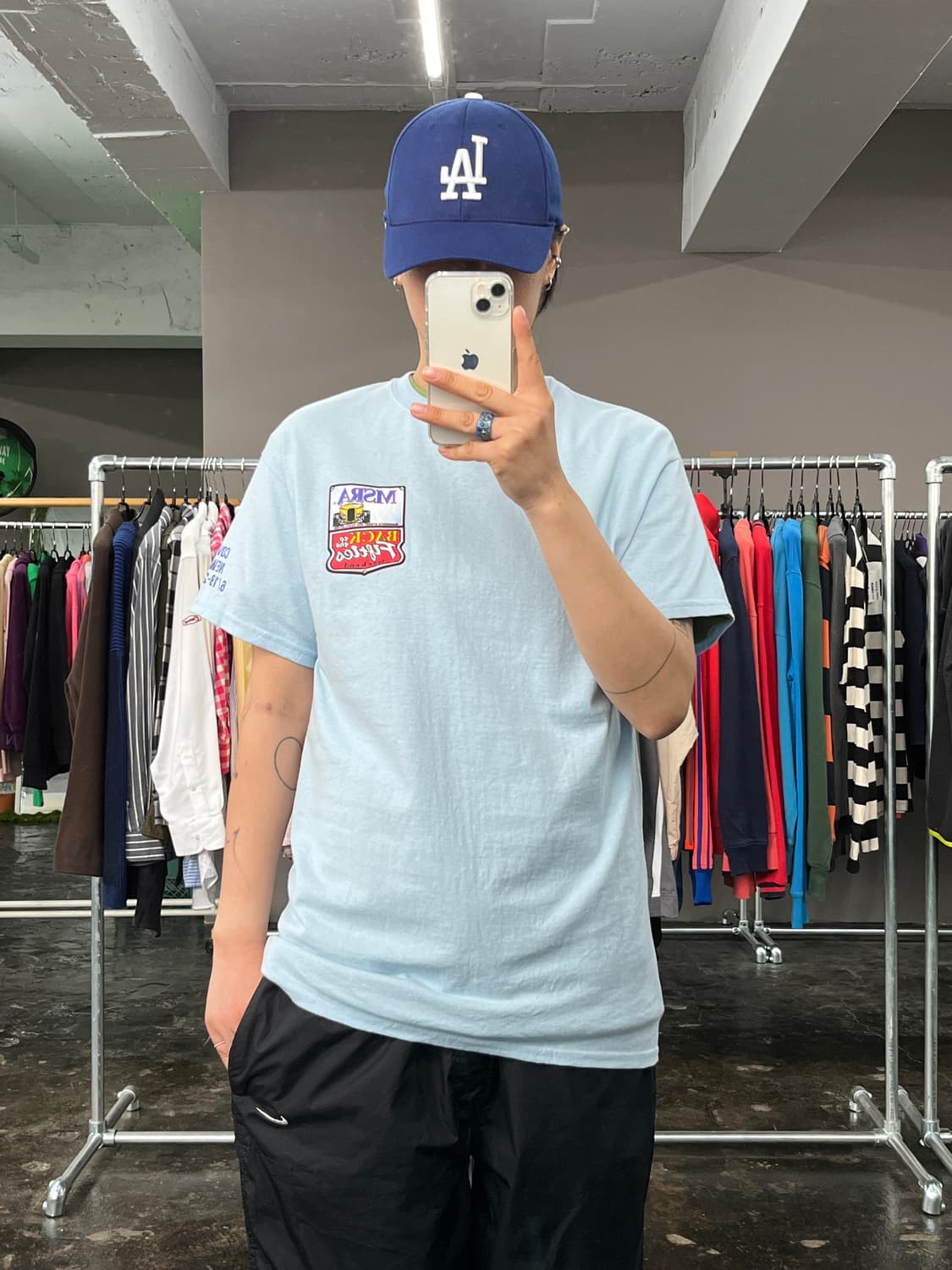 빈티지 프린팅 반팔 티셔츠 상품이미지1