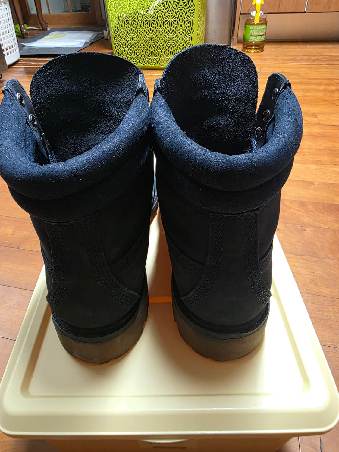 팀버랜드 6인치 네이비 부츠(265) 상품이미지5