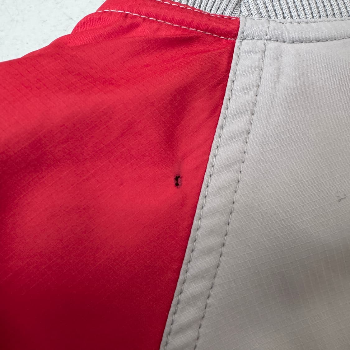 나이키 00s 스우시 회빨 배색 올드스쿨 웜업 바람막이  [Price]  상품이미지6