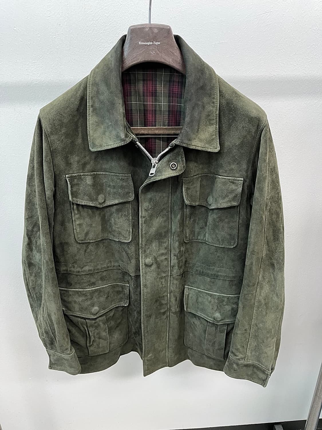 100-105) 마벨로 스웨이드 필드자켓  상품이미지2