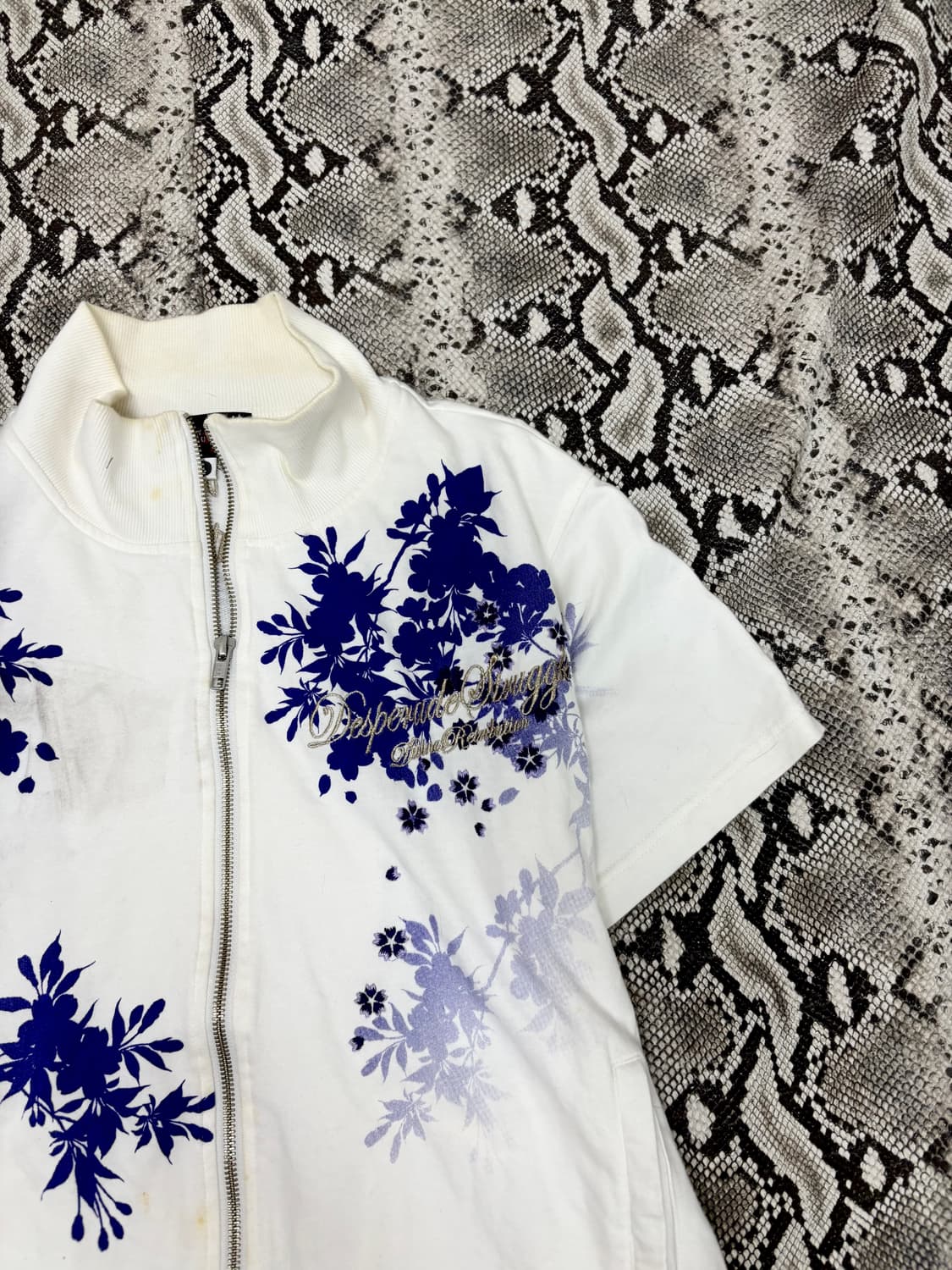“Vintage” Oriental Back Print 1/2 Zip Up 상품이미지7