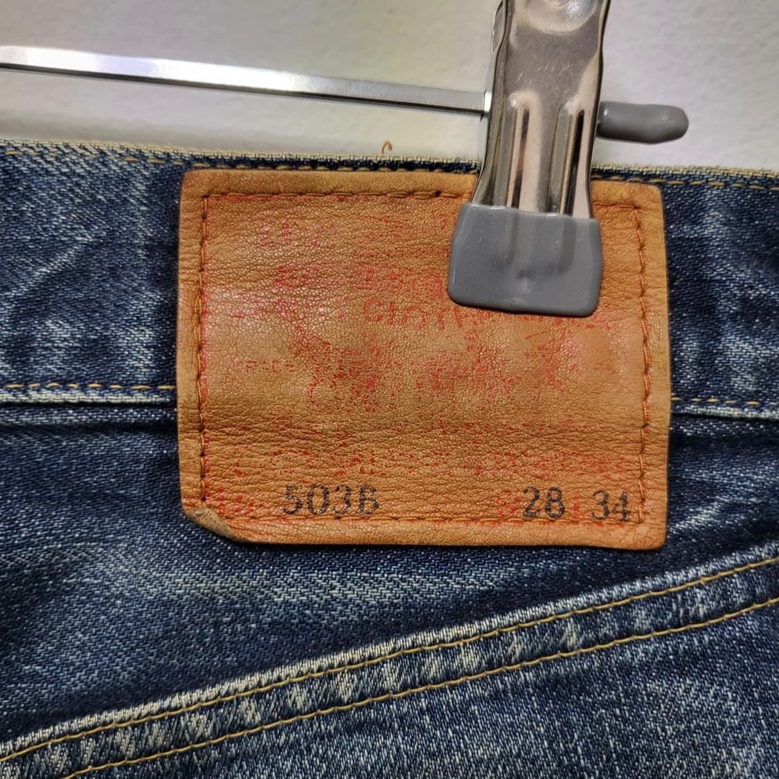 리바이스 빅E503 샐비지 데님 진 상품이미지4