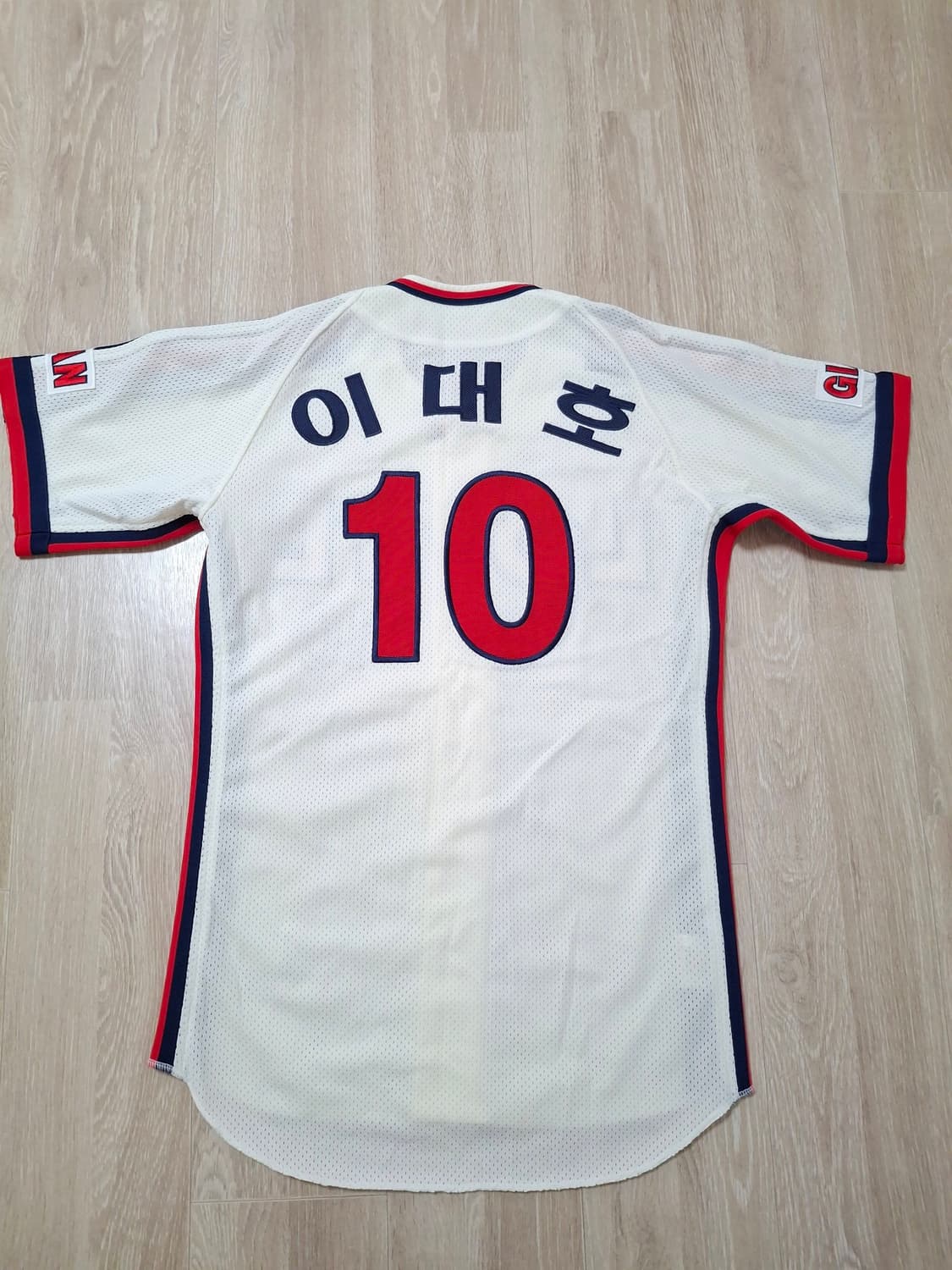 롯데자이언츠 이대호 프로페셔널 챔피언 아이보리 90사이즈 유니폼 상품이미지2