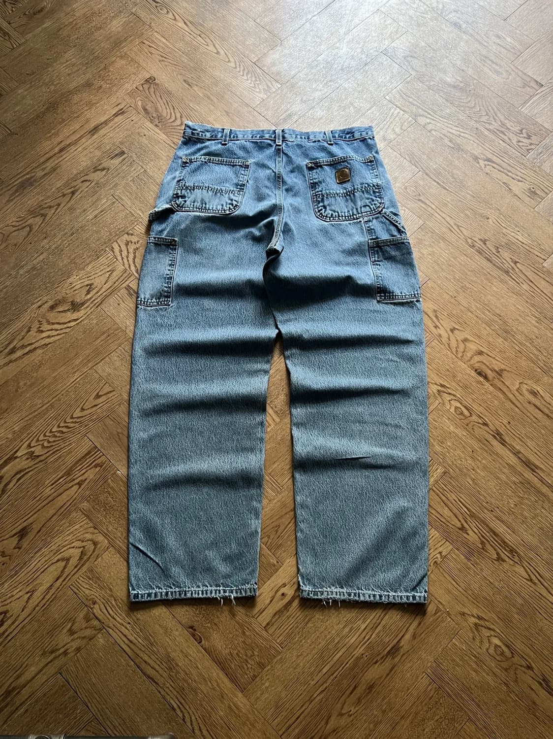 [36]칼하트 USA 빈티지 워싱 카펜터 워크 데님 팬츠 상품이미지1