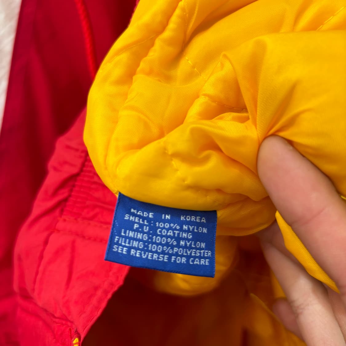 NFL X 스타터 90s 올드스쿨 캔자스시티 치프스 패딩 자켓 M 상품이미지8