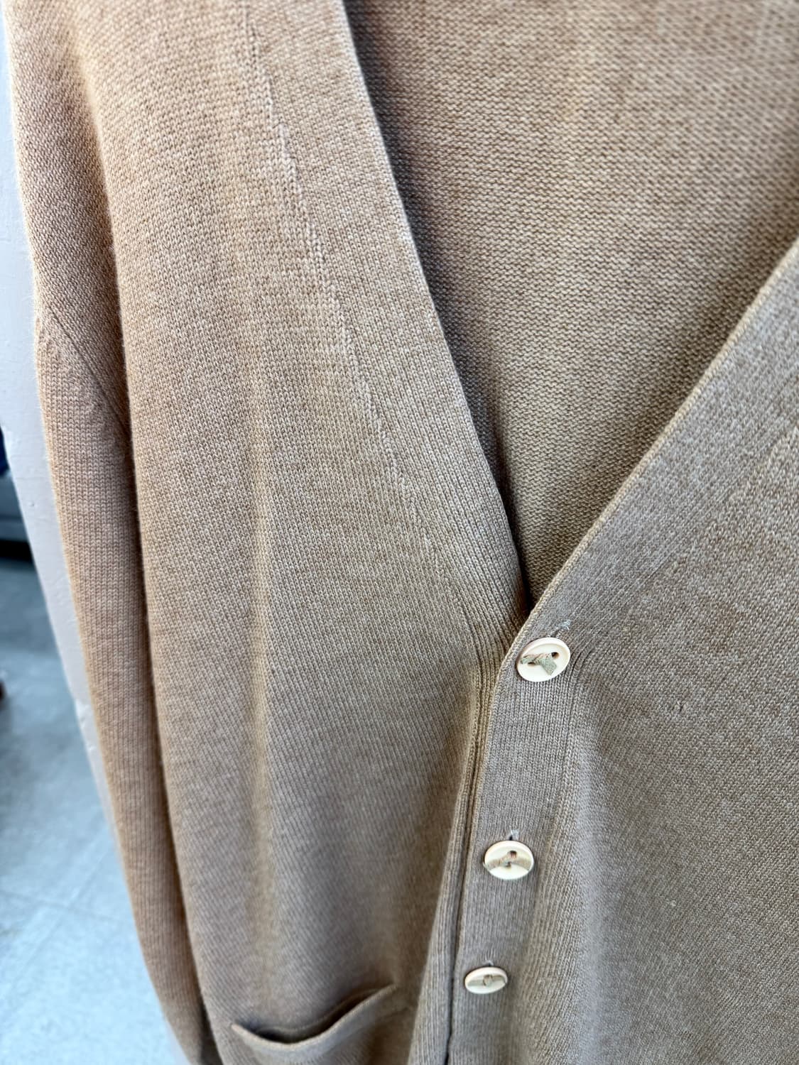 54/ 로로피아나 캐시미어 니트 가디건 상품이미지5