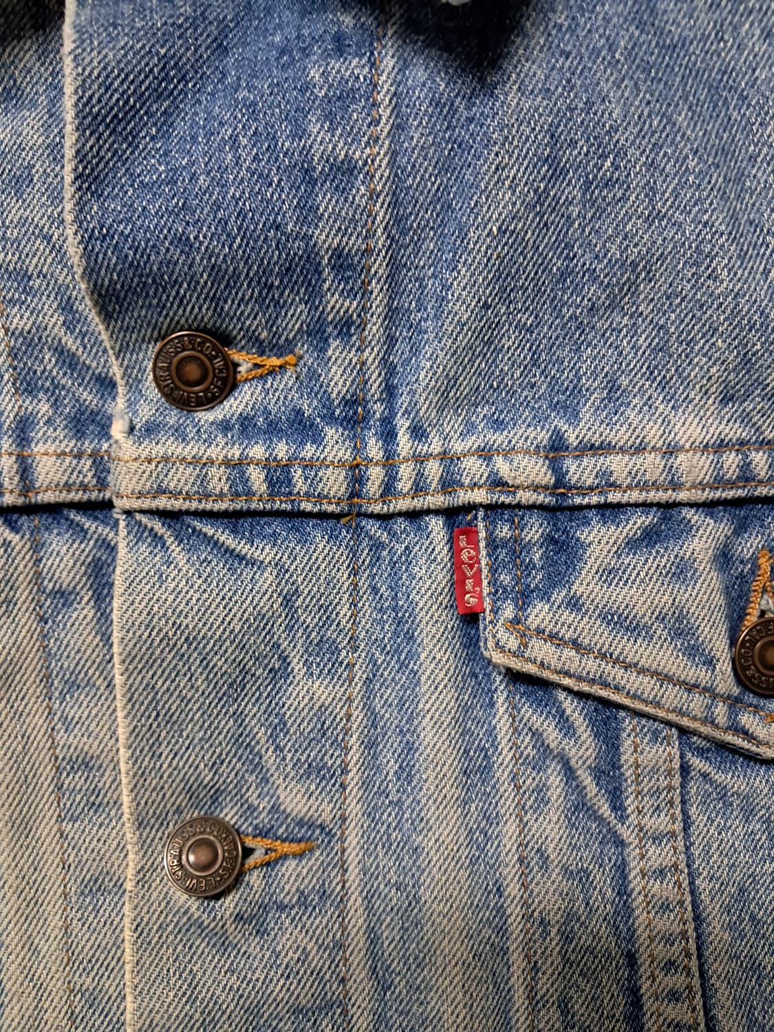 리바이스80 90s 데님자켓 상품이미지3