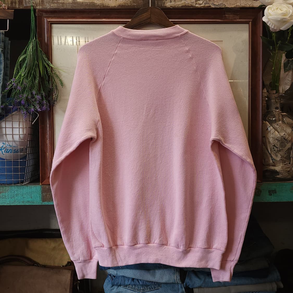 90s 맥그리거 빈티지 스웻셔츠 플레인 스웻셔츠 핑크 L 상품이미지2