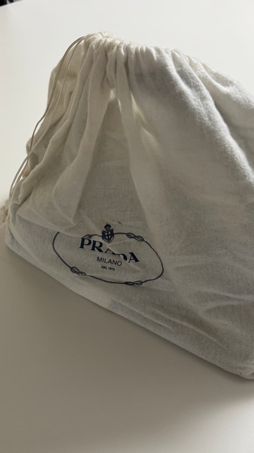 프라다 카나파 캔버스 카키 토트백 상품이미지4