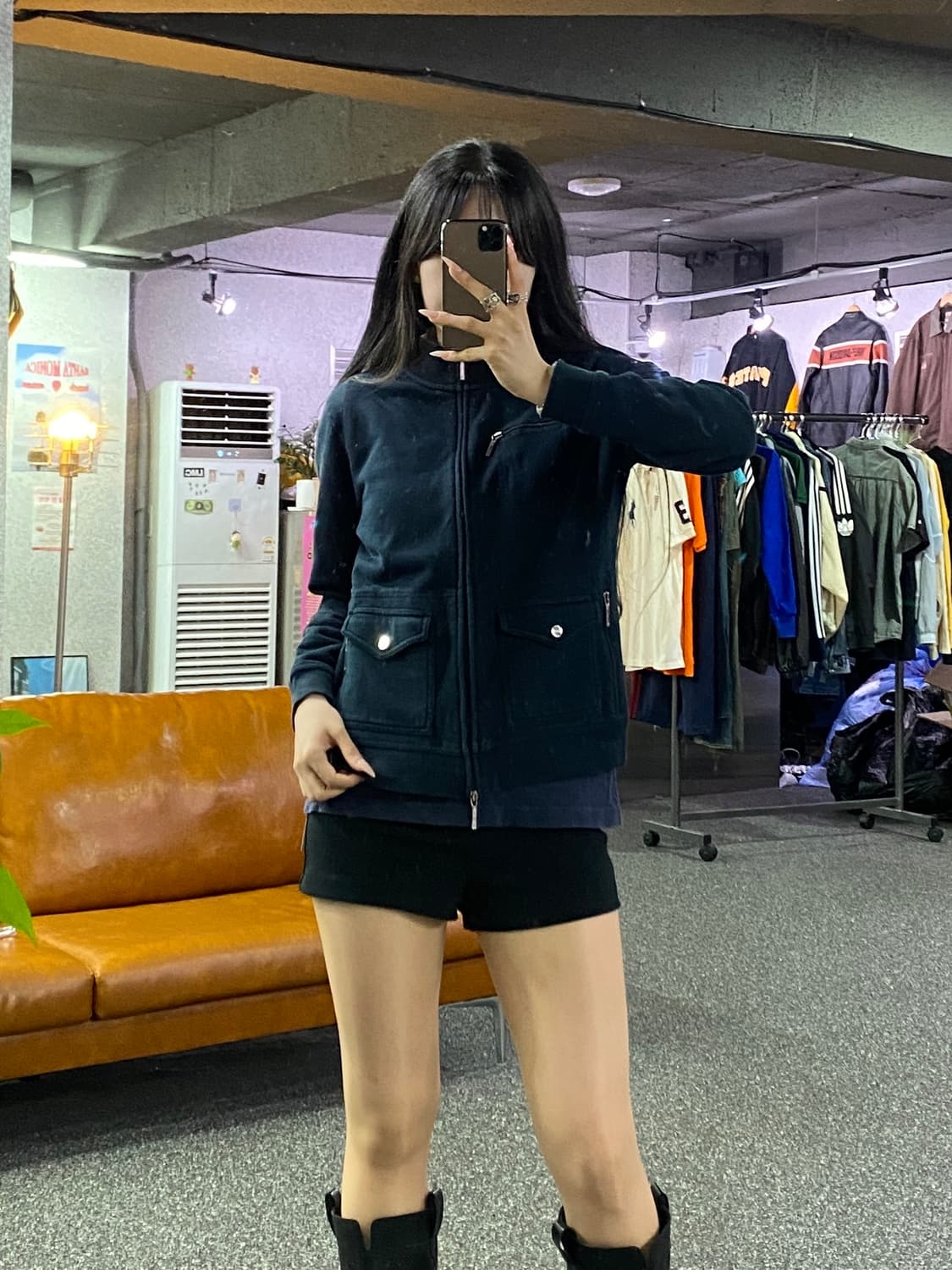 랄프로렌 포켓 포인트 여성 집업 자켓 B5222 상품이미지1