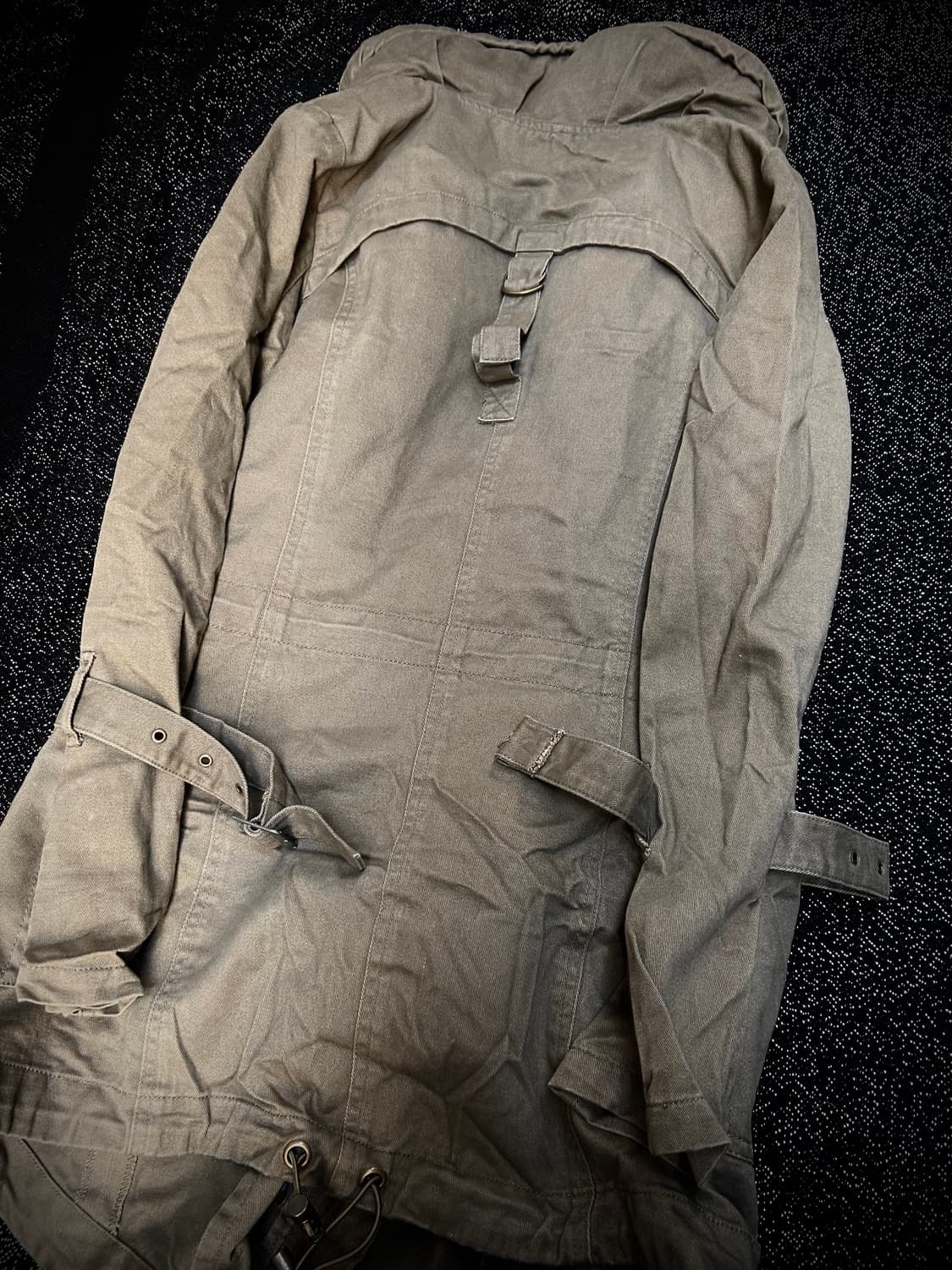 rare design 2000s Jpn vtg 그런지 멀티포켓 야상자켓 상품이미지5