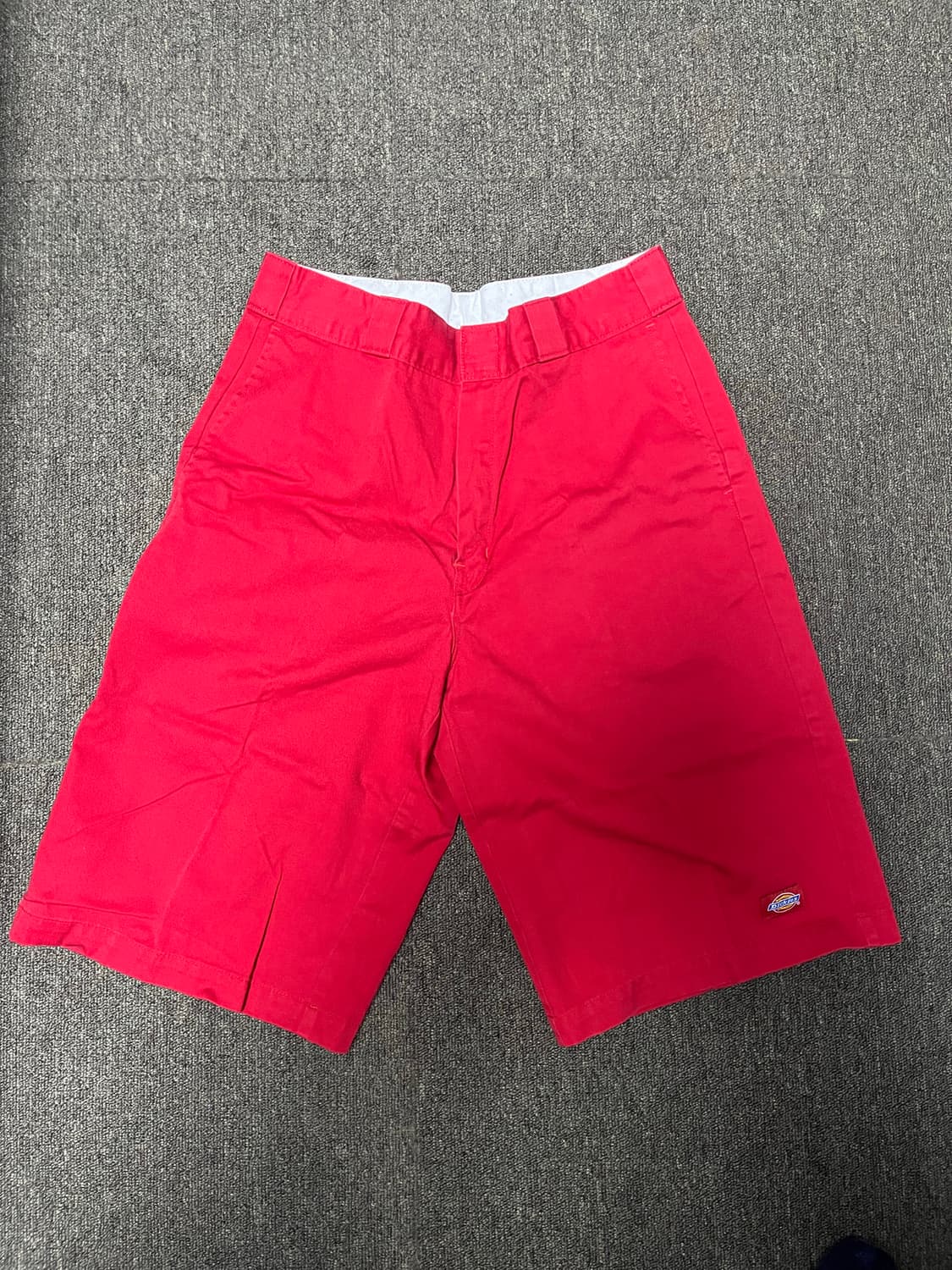디키즈 치노 숏팬츠 레드 상품이미지1