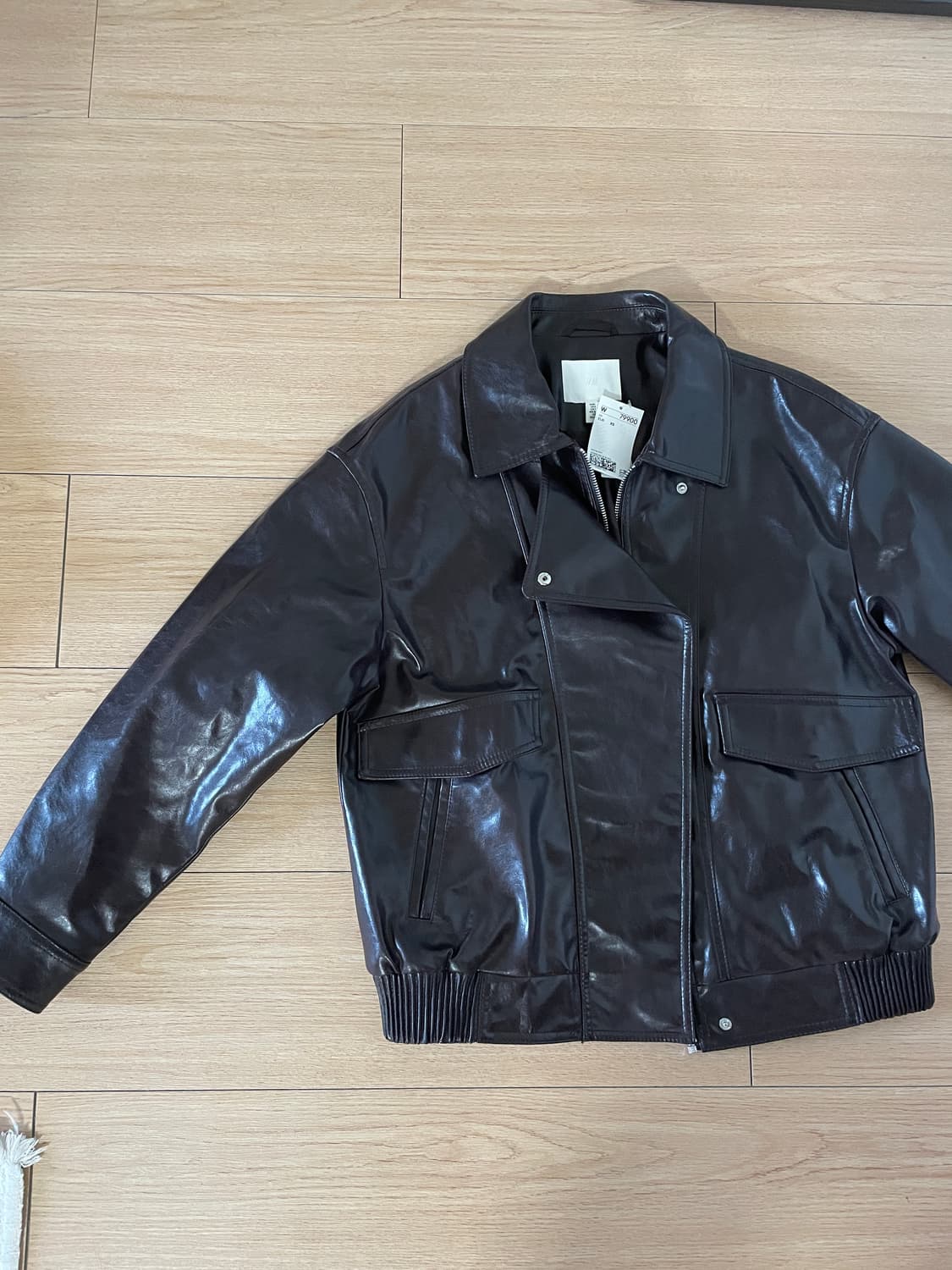 에이치엔엠 가죽자켓 상품이미지1