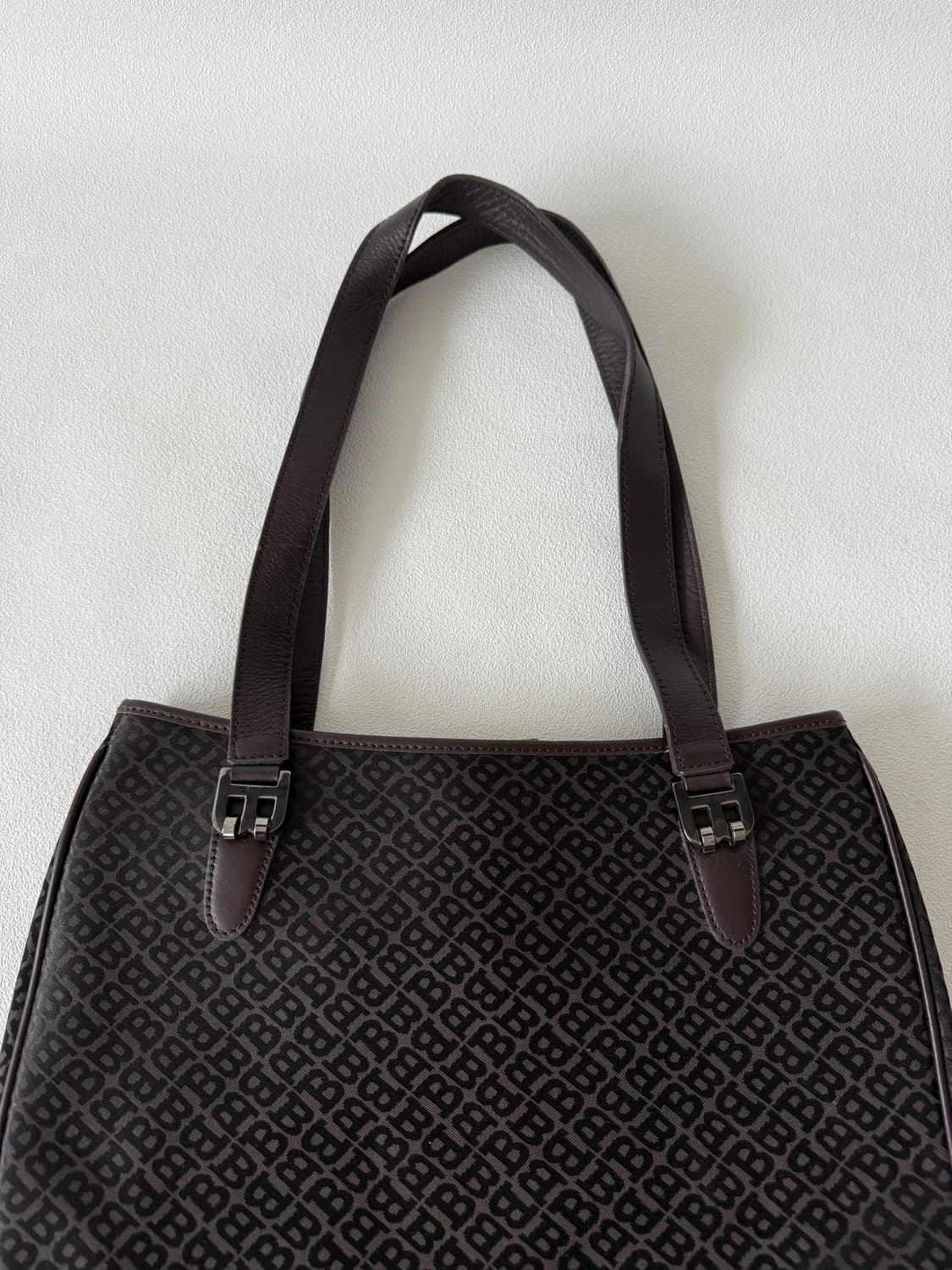 Pre owned 모노그램&레더 숄더백 상품이미지2