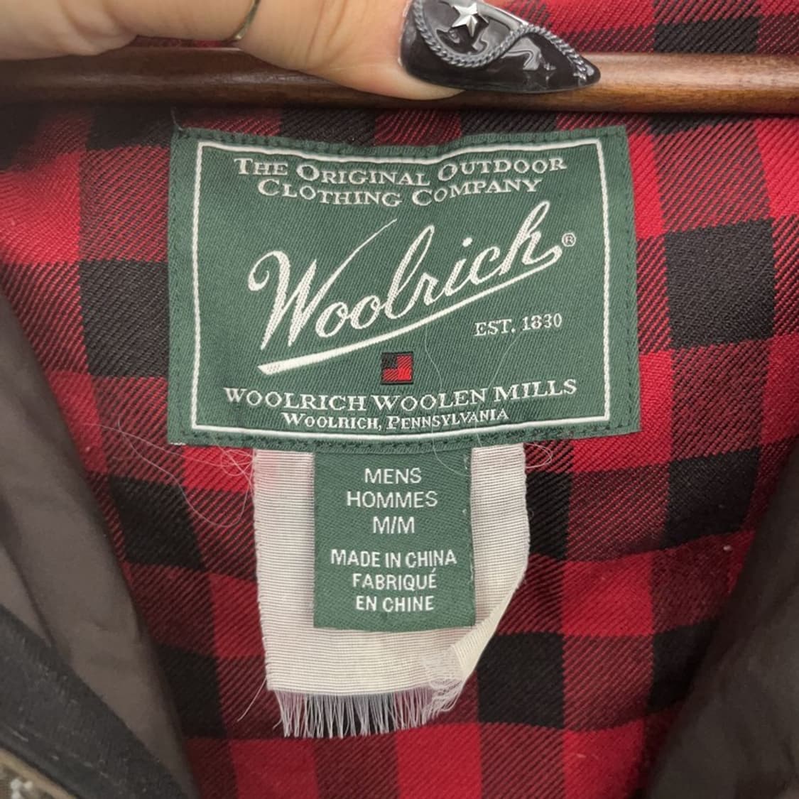 울리치 캐주얼 레트로 덕다운 워크 패딩 자켓 M C08573 상품이미지5