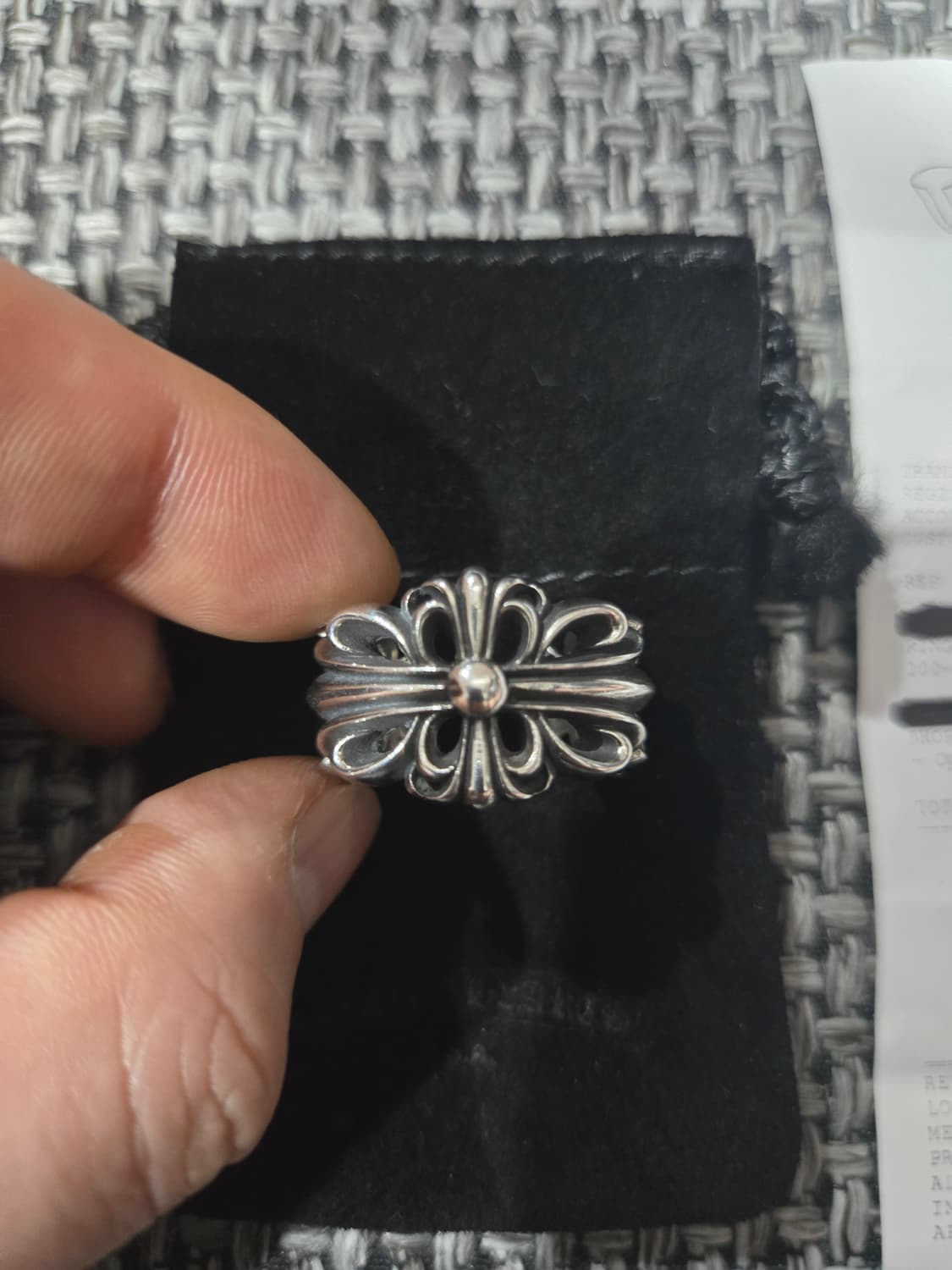 크롬하츠 더블플로랄링  상품이미지2