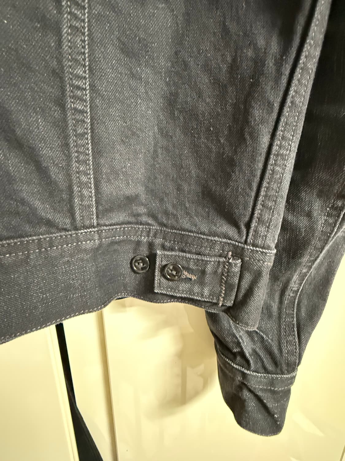 RRL lot 271 블랙 데님자켓 M 상품이미지3