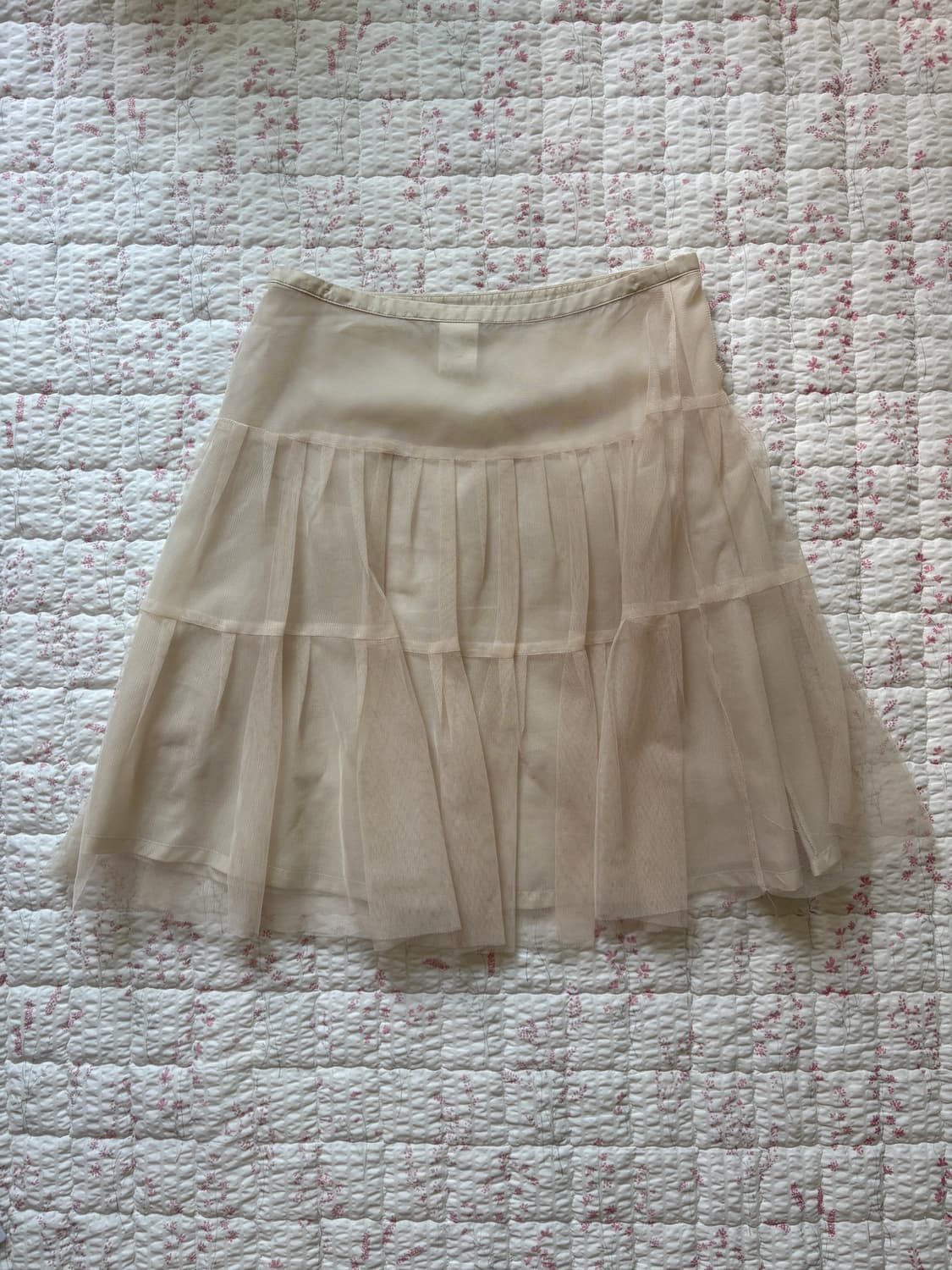 Lace see through skirt 상품이미지1