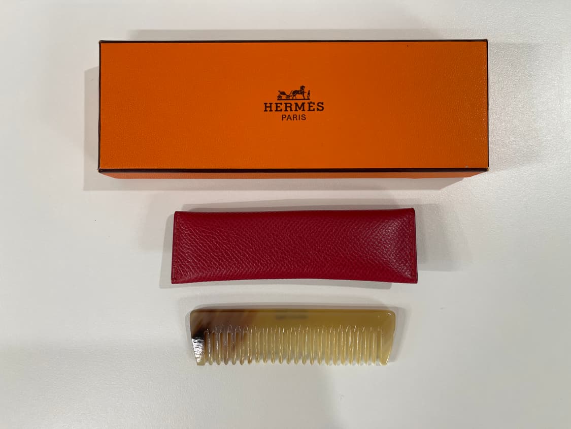 에르메스 코옴 빗 케이스 레드 Hermes 상품이미지3