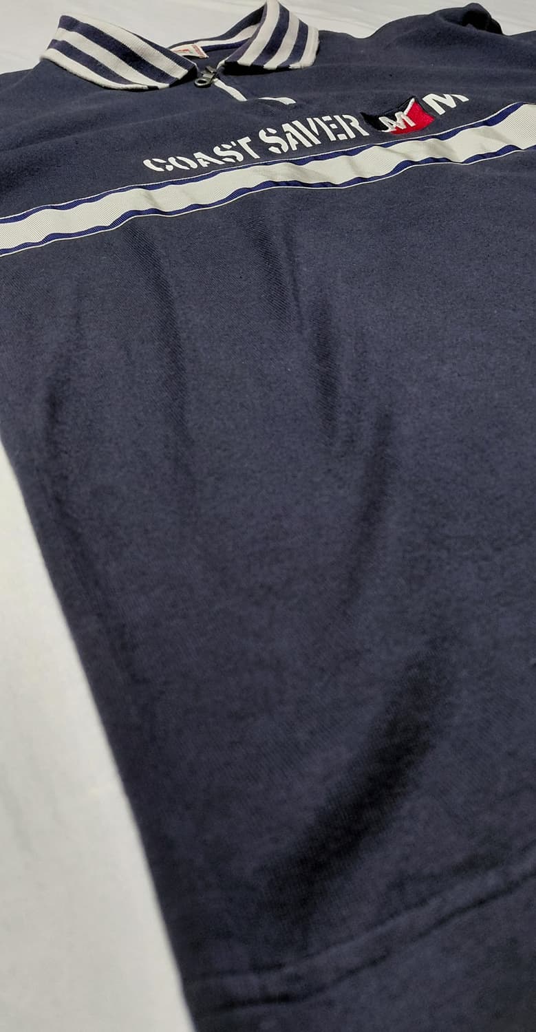 맥그리거(McGREGOR) 빈티지 반집업 카라 티셔츠 (L) 상품이미지9