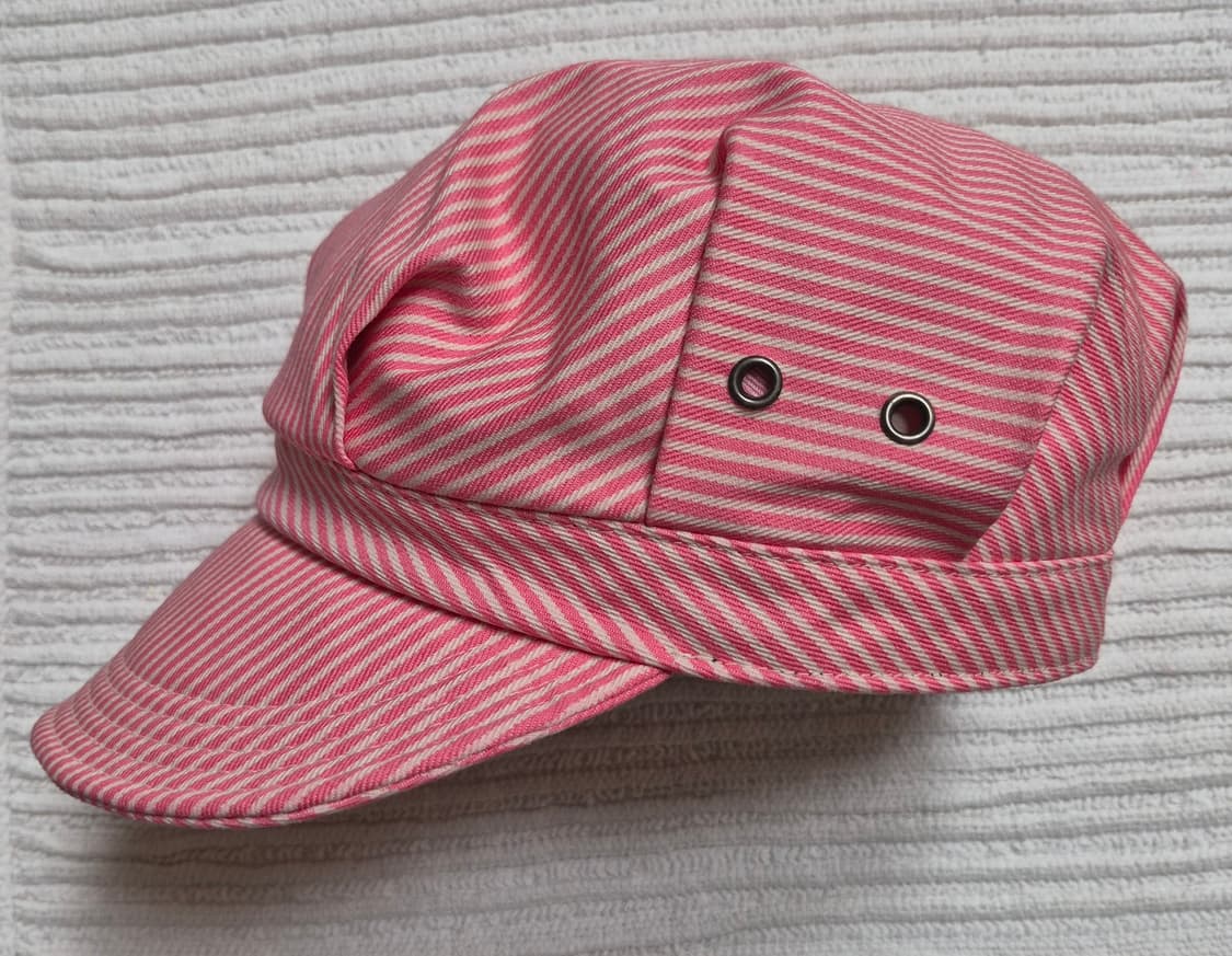 2006 SISLEY Stripe Work Cap (Pink/s~m) 상품이미지1