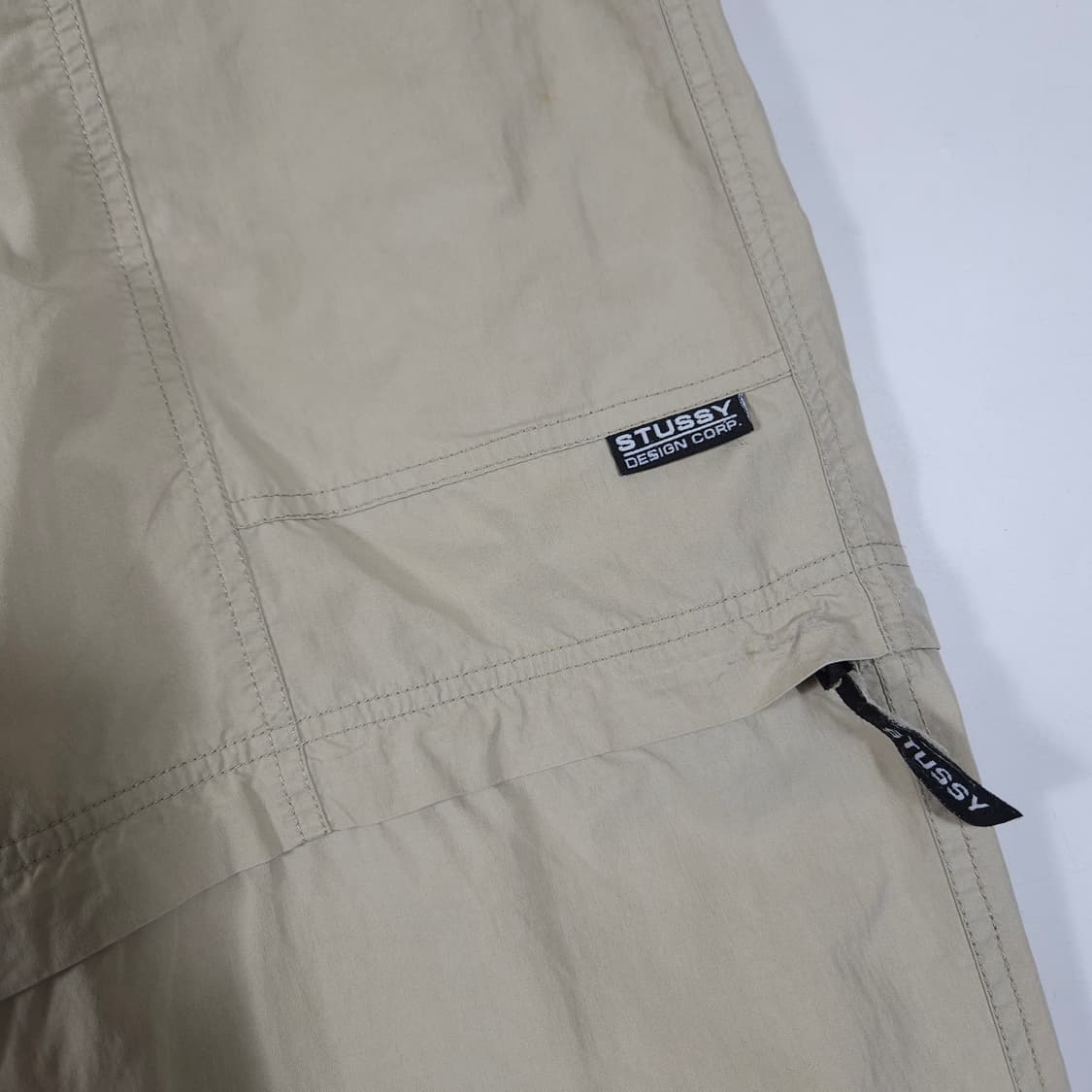스투시 베이지 우븐팬츠  상품이미지3