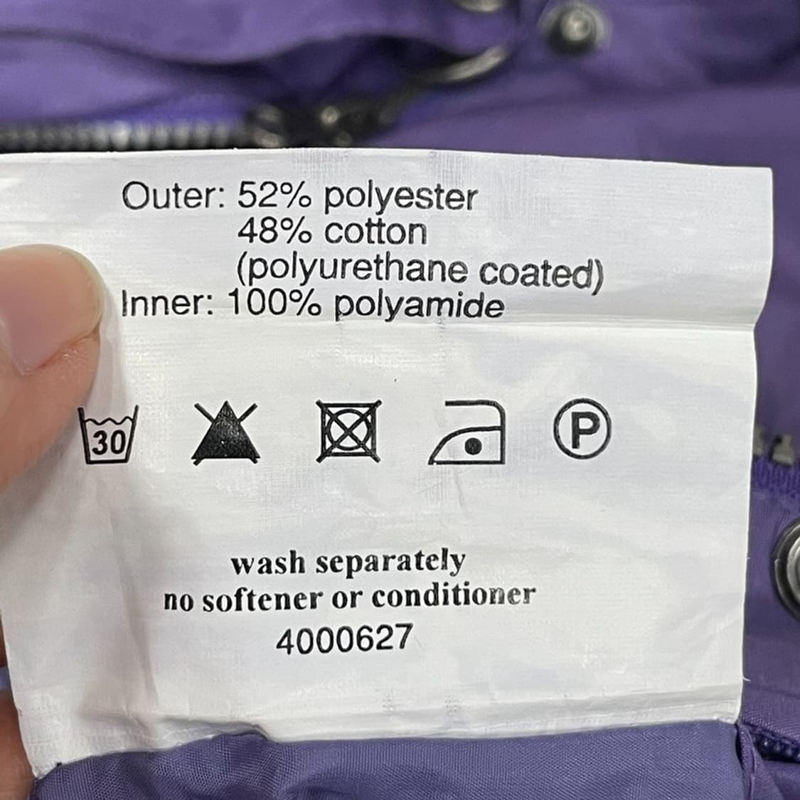 바버 로고 자수 자켓 v0459 상품이미지9