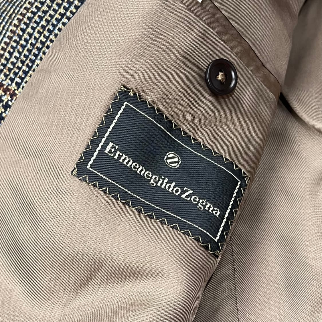 에르메네질도 제냐 체크 블레이저 s09686 상품이미지6