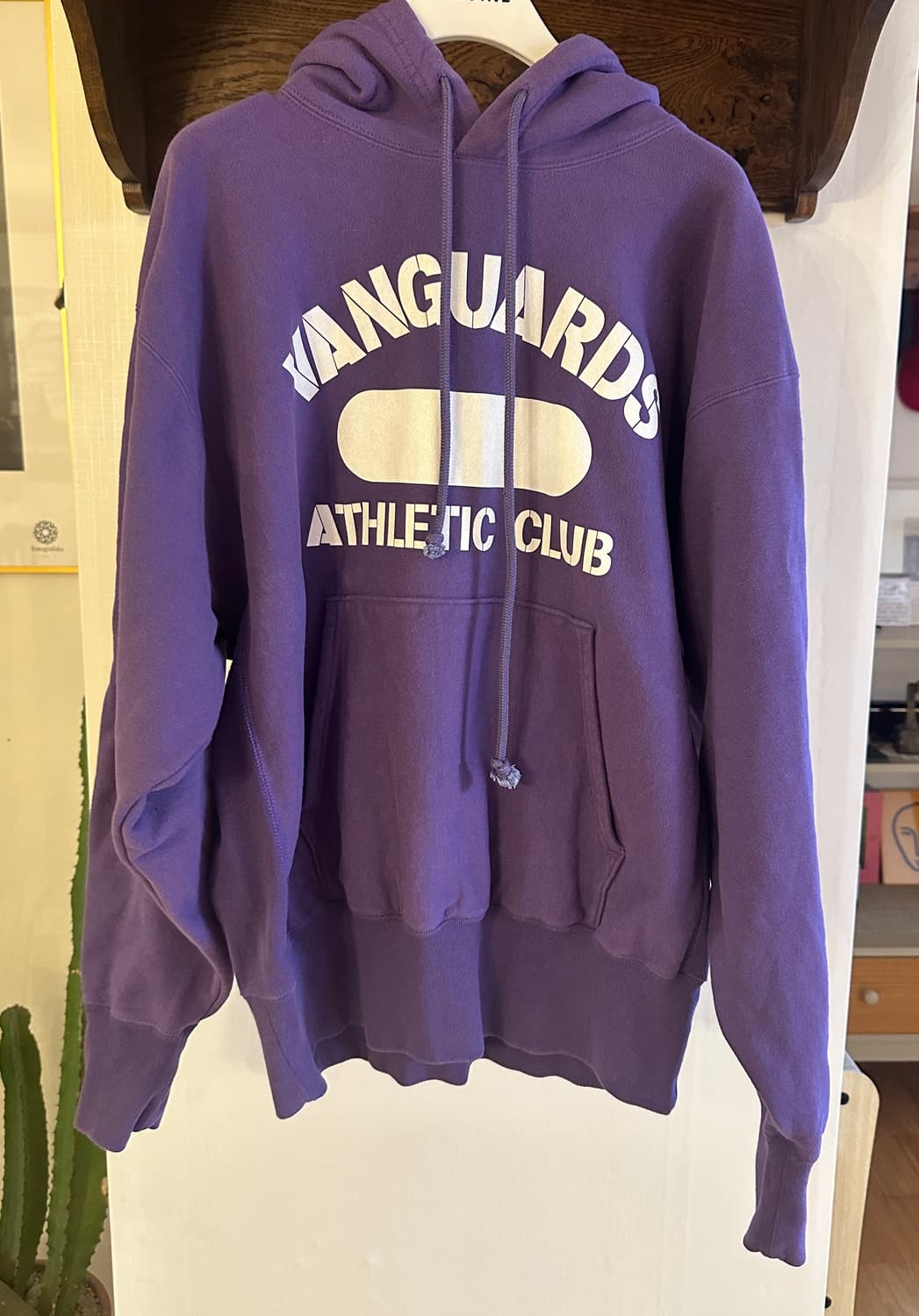 인스크리어 VAN ✖️Inscrire 퍼플 후드티 (S) 상품이미지1