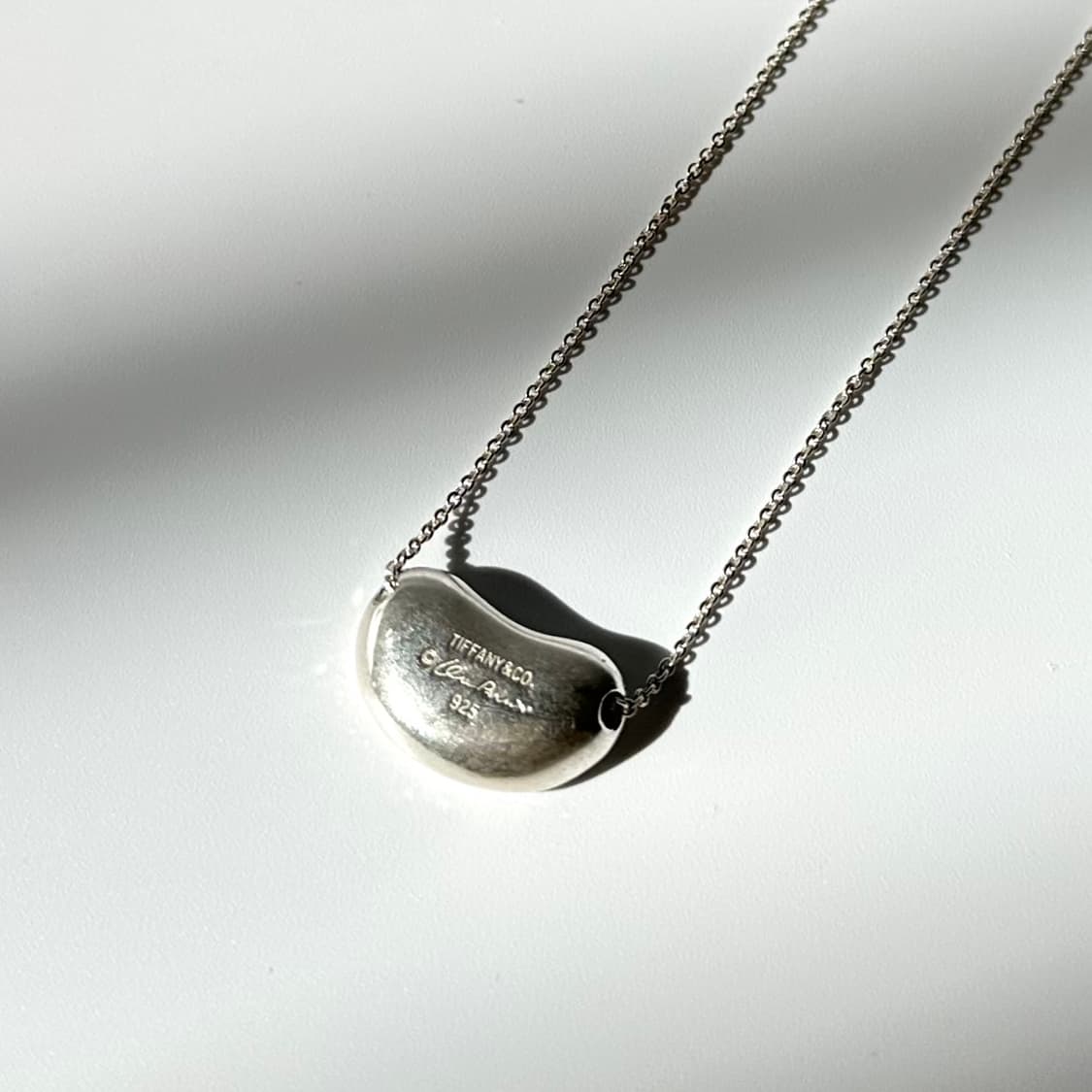 티파니앤코 빈 11mm 실버 펜던트 목걸이 상품이미지5
