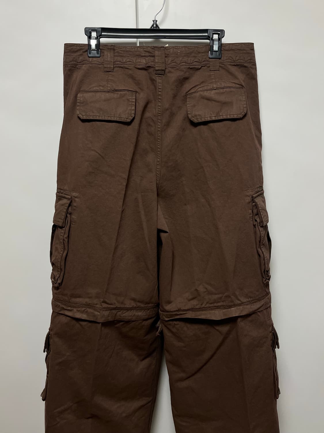 [S,M]이알엘 ERL 25fw ZIP-OFF 카고 팬츠/브라운 상품이미지2