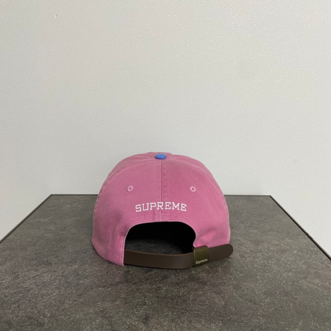 (OS) 슈프림 6패널 볼캡 모자 투톤 핑크 상품이미지4
