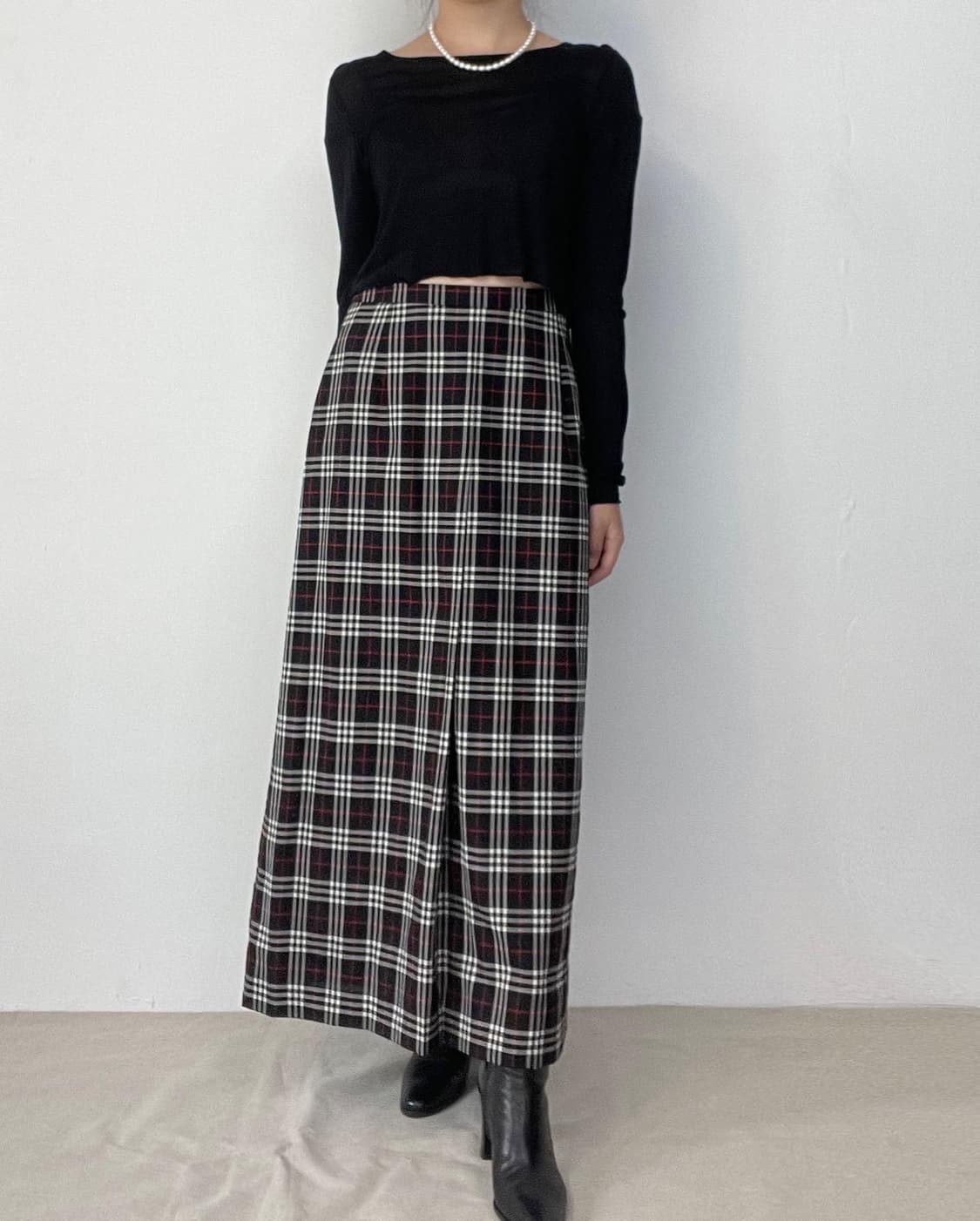 버버리 롱스커트 상품이미지1