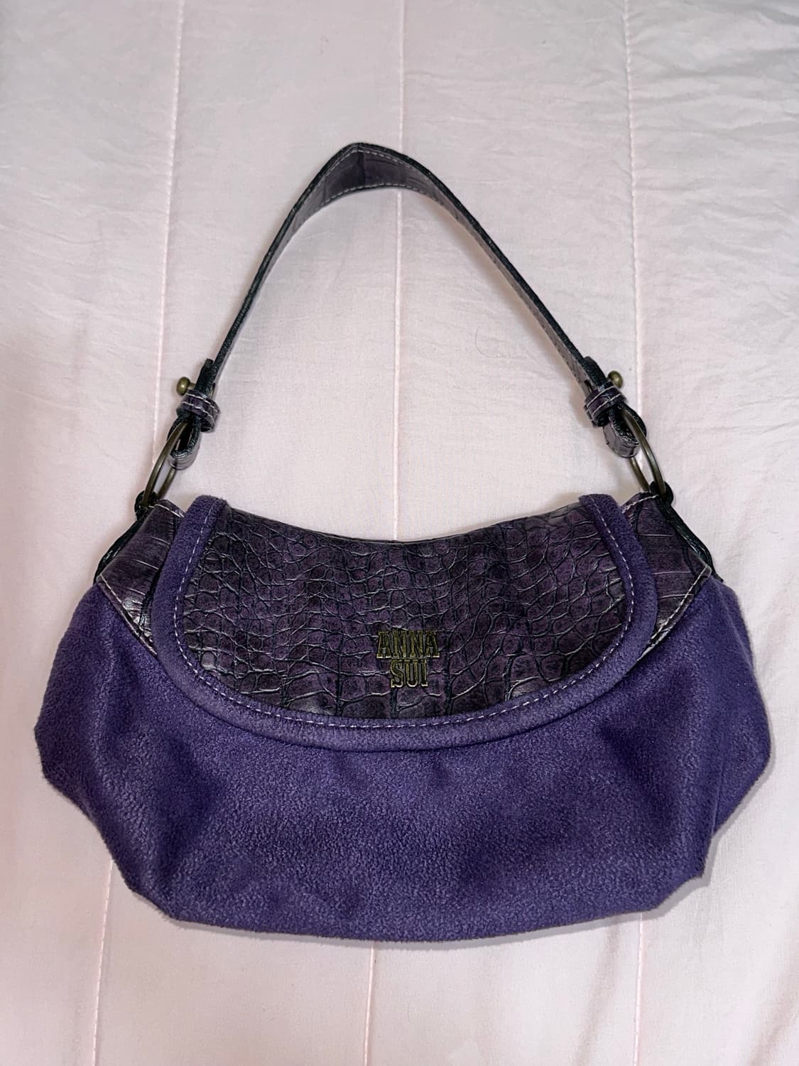 안나수이 퍼플 빈티지백 상품이미지1