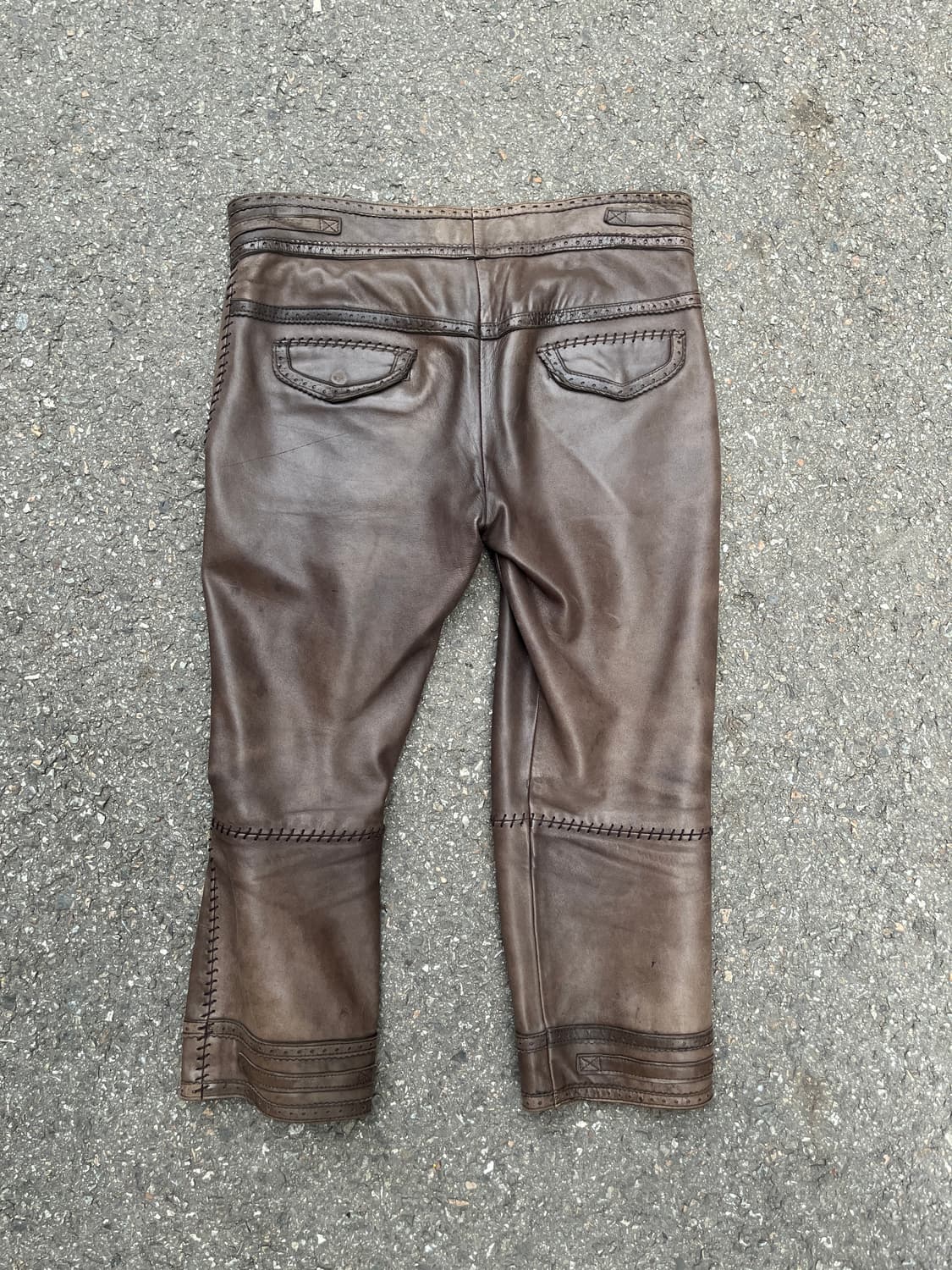 모스키노 양가죽 카프리 팬츠 상품이미지5