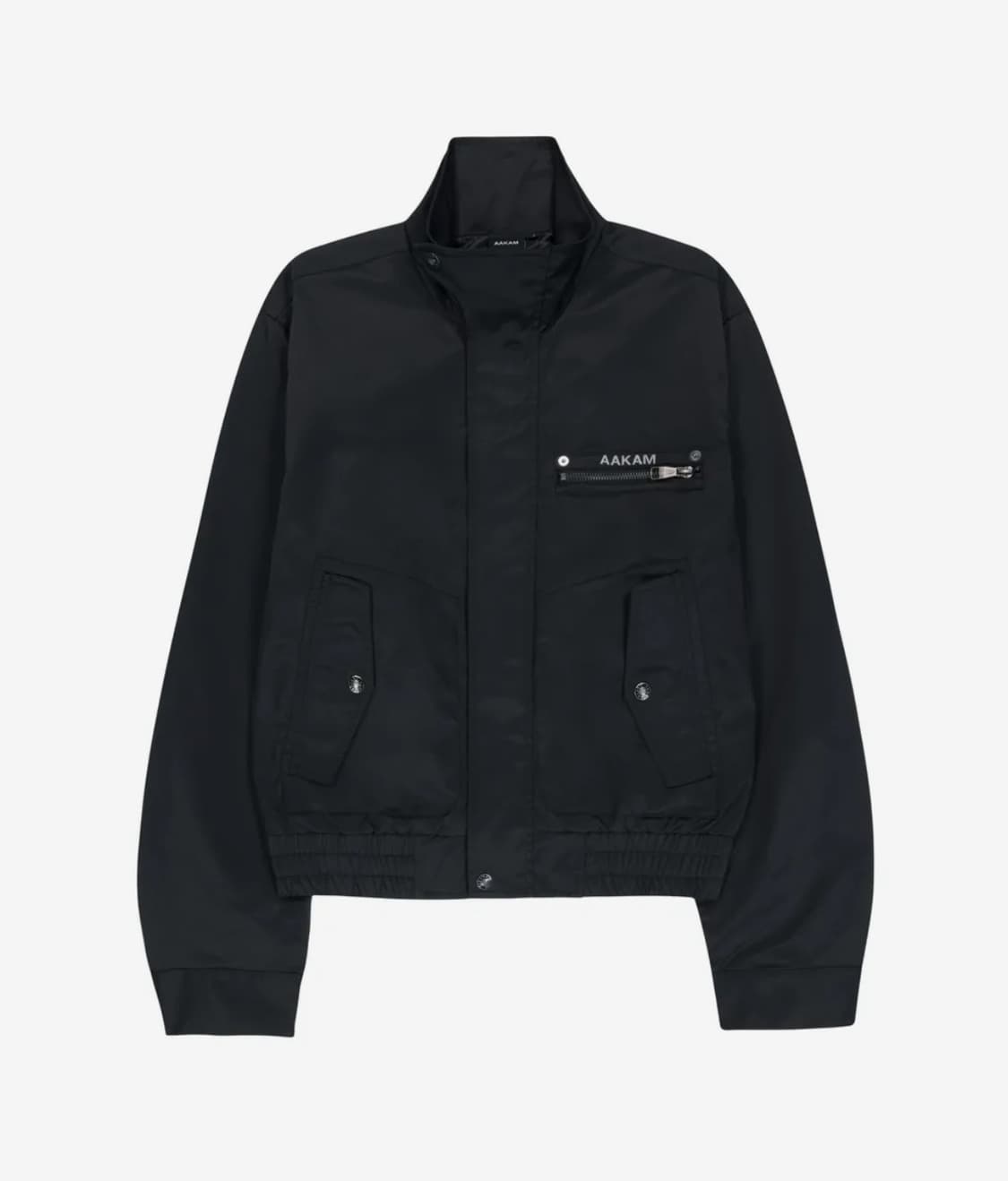 아캄 하이넥 버튼 자켓 2 상품이미지1