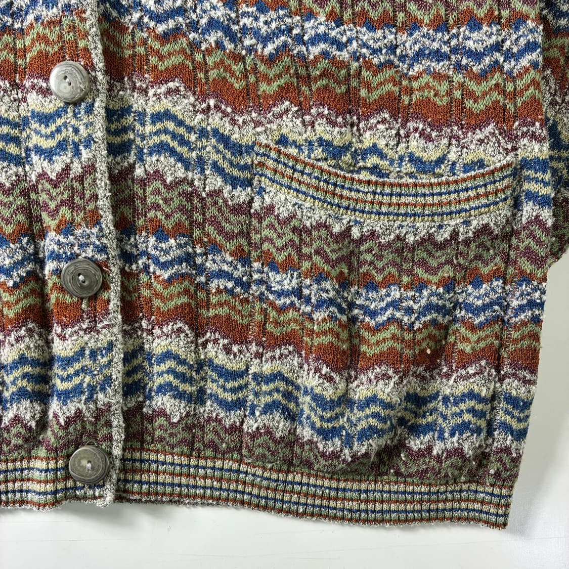 Missoni  미쏘니 에스닉 패턴 브이넥 니트 가디건  상품이미지4