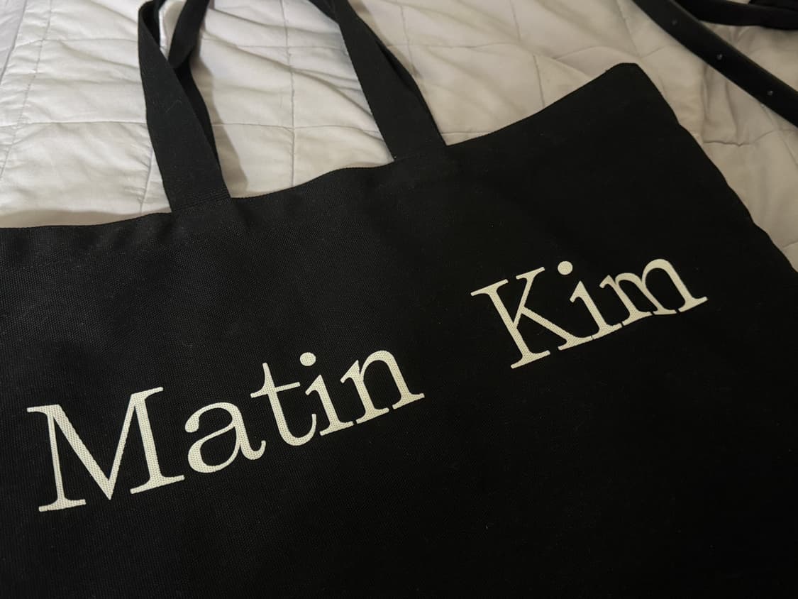 마뗑킴 에코백 블랙 상품이미지1