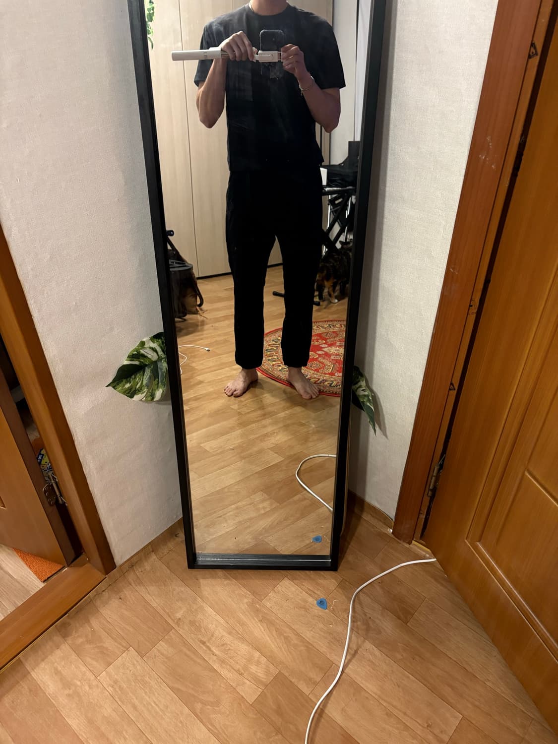 그라미치 나일론 팬츠 블랙 상품이미지5