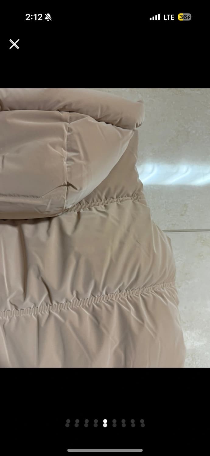 새제품) 코오롱 조끼패딩 상품이미지5