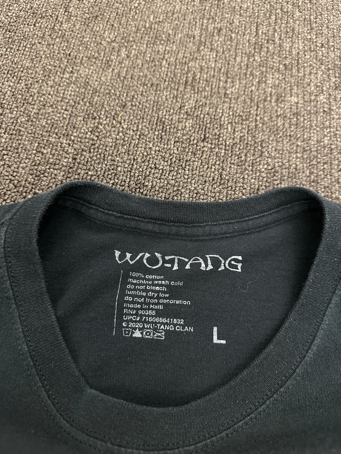 L) WU-TANG 우탱 클랜 힙합 티셔츠 프린팅 반팔티 상품이미지5