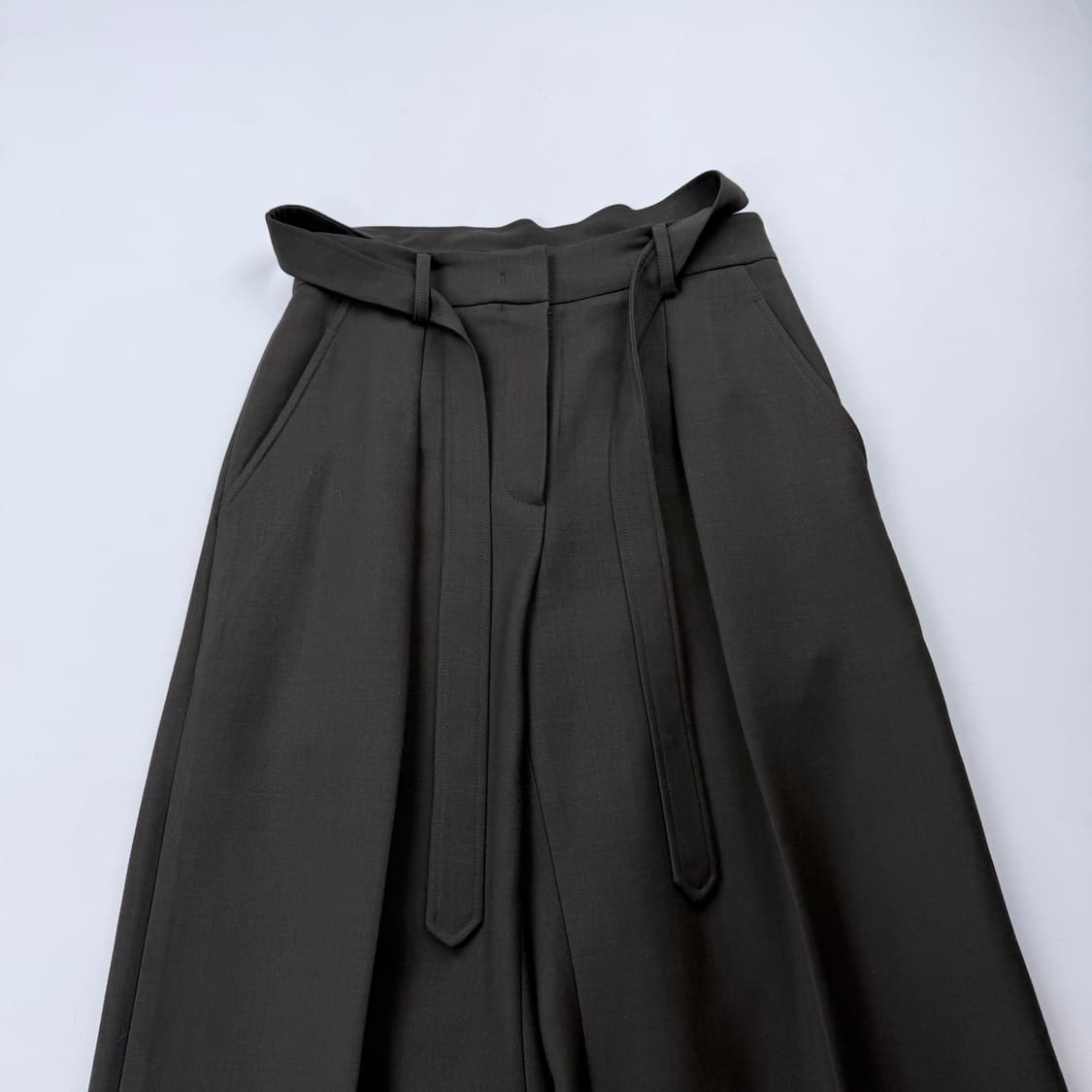 렉토 카키브라운 벨티드슬랙스 상품이미지2