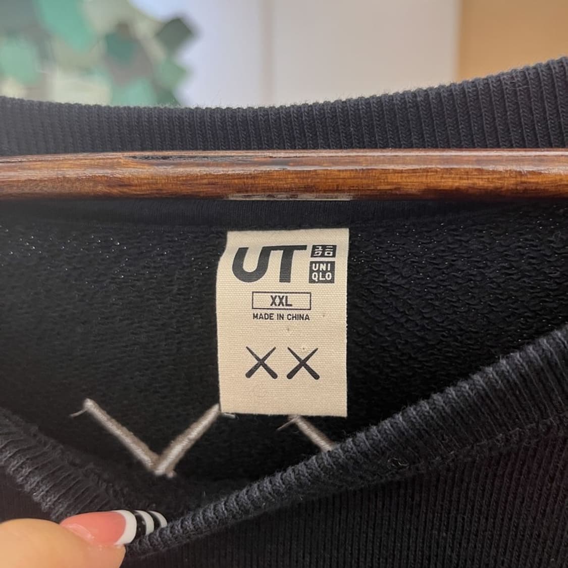 유니클로 X 카우스 펑크 키치 프린팅 맨투맨 XXL C10274 상품이미지5