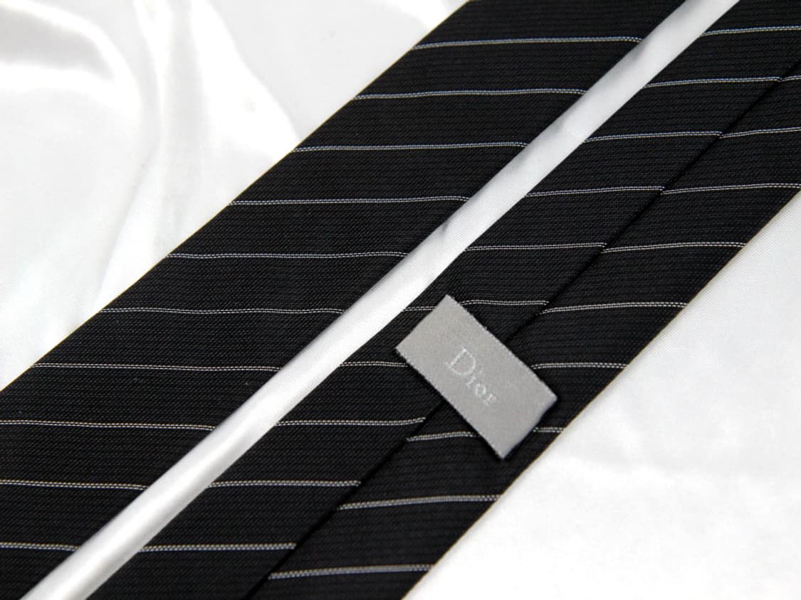 디올 신형 5.1cm 미사용 S등급 남자 명품넥타이 상품이미지3