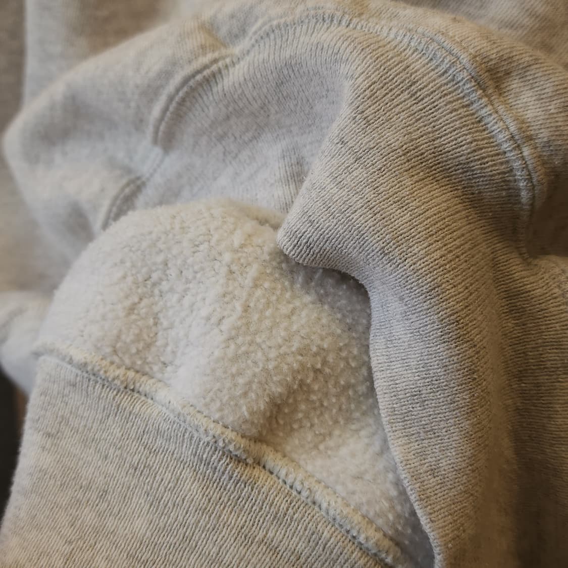 90s 헤인즈 빈티지 스웻셔츠 플레인 스웻셔츠 오트밀 화이트 xxl 상품이미지8