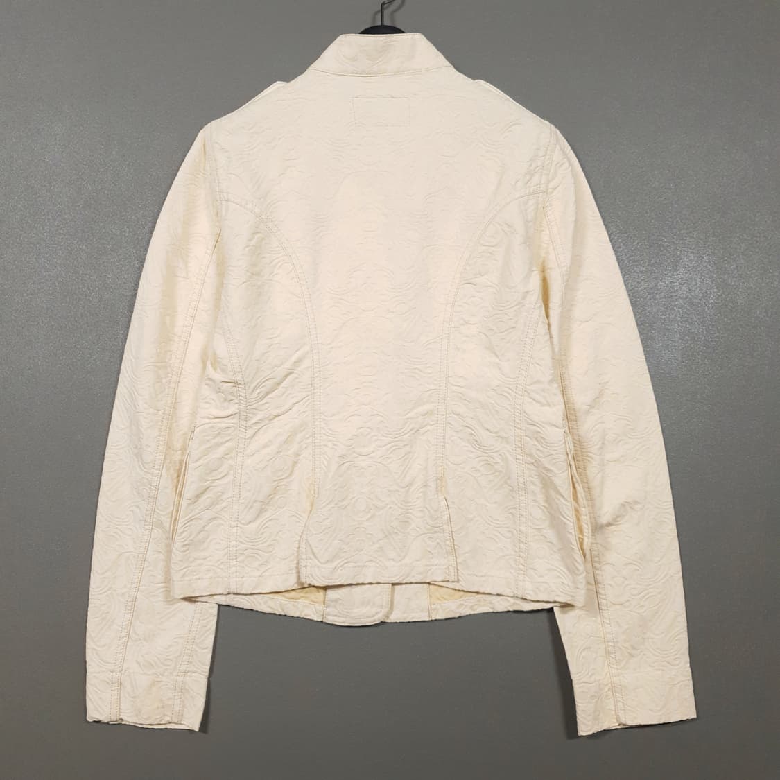 XS) 폴로 랄프로렌 진스 플로럴 자카드 포켓 코튼 버튼 자켓 크림 상품이미지7