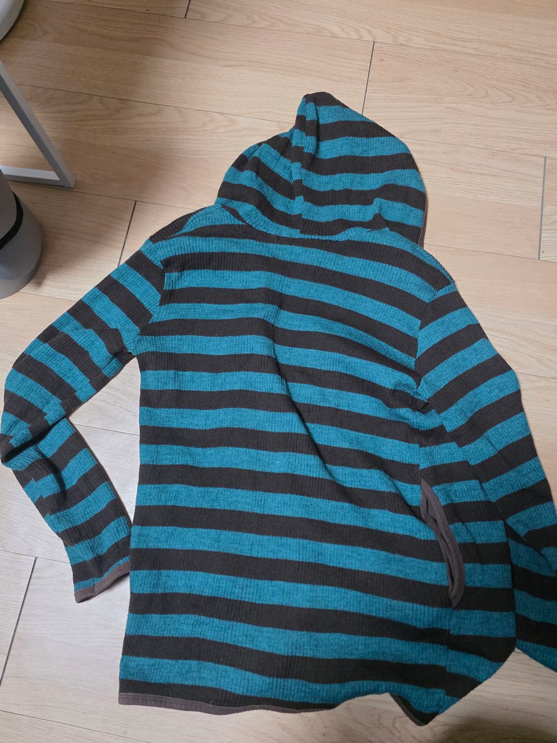 폴로 민트초코 니트집업 상품이미지5